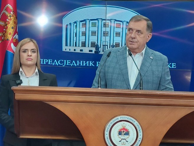 Додик и Ђурђевић Стаменковски Додик и Ђурђевић Стаменковски - Фото: РТРС