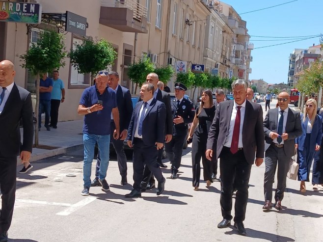 Дачић и Каран у Требињу Дачић и Каран у Требињу - Фото: РТРС