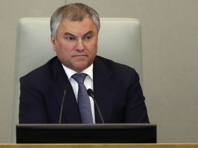 Вјачеслав Володин (Фото: EPA-EFE/MAXIM SHIPENKOV/илустрација) Вјачеслав Володин (Фото: EPA-EFE/MAXIM SHIPENKOV/илустрација) -