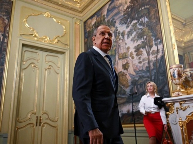 Сергеј Лавров (Фото: EPA-EFE/NATALIA KOLESNIKOVA / POOL) - 