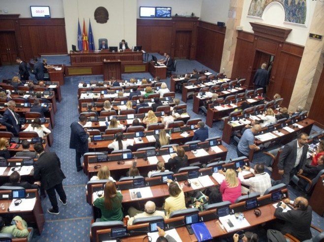 Парламент Сјеверне Македоније (фото: архива/ EPA-EFE/GEORGI LICOVSKI) Парламент Сјеверне Македоније (фото: архива/ EPA-EFE/GEORGI LICOVSKI) -