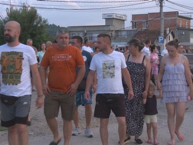 Драгочај, протести - Фото: РТРС
