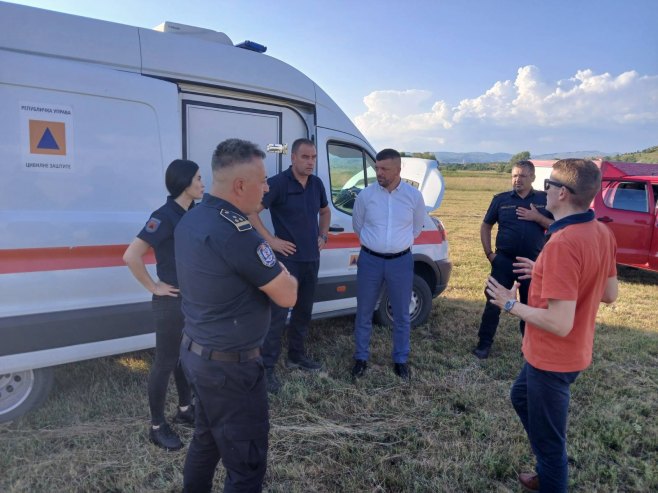 Цивилна заштита у Гацку (фото: РТРС)