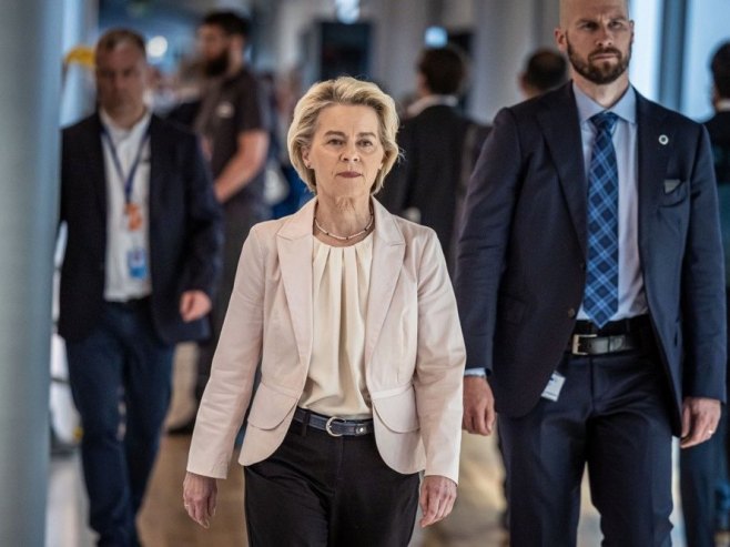 Урсула фон дер Лајен (фото: EPA-EFE/CHRISTOPHE PETIT TESSON) Урсула фон дер Лајен (фото: EPA-EFE/CHRISTOPHE PETIT TESSON) -