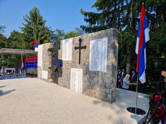 Gornji Јelovac - pomen (foto: RTRS)