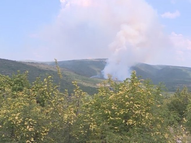 Пожар у Љубињу Пожар у Љубињу - Фото: РТРС