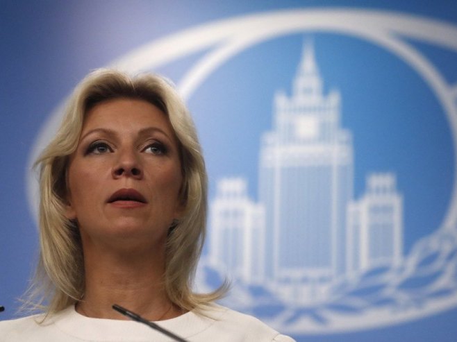 Марија Захарова (Фото: EPA-EFE/MAXIM SHIPENKOV, илустрација) - 