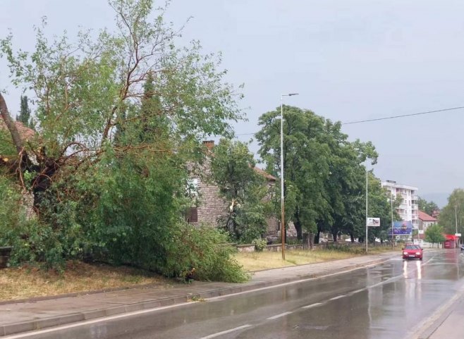 Билећа, невријеме Билећа, невријеме - Фото: СРНА