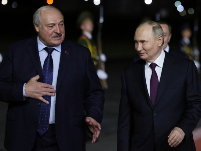 Путин и Лукашенко (Фото: EPA-EFE/MIKHAIL METZEL / SPUTNIK / KREMLIN POOL MANDATORY CREDIT PICTURE MADE AVAILABLE TODAY/илустрација) Путин и Лукашенко (Фото: EPA-EFE/MIKHAIL METZEL / SPUTNIK / KREMLIN POOL MANDATORY CREDIT PICTURE MADE AVAILABLE TODAY/илустрација) -