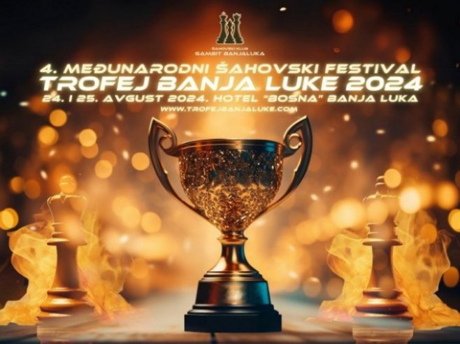 4. Међународни шаховски фестивал "Трофеј Бањалуке" 4. Међународни шаховски фестивал "Трофеј Бањалуке" - Фото: Уступљена фотографија