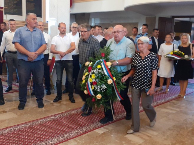 Prnjavor - obilježavanje (Foto: RTRS) Prnjavor - obilježavanje (Foto: RTRS)