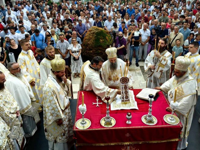 Патријарх у манастиру Крка (Фото: СПЦ) Патријарх у манастиру Крка (Фото: СПЦ) -