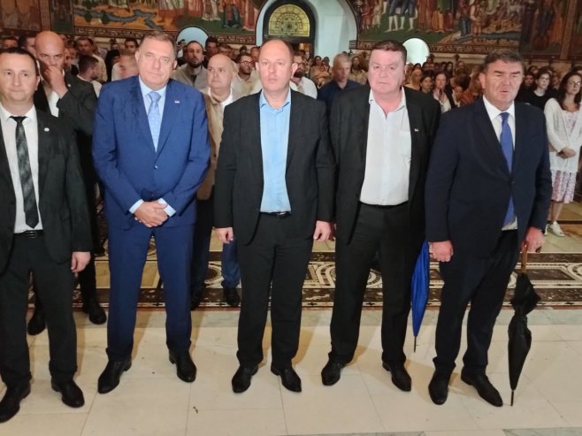 Додик у Требињу - Фото: РТРС