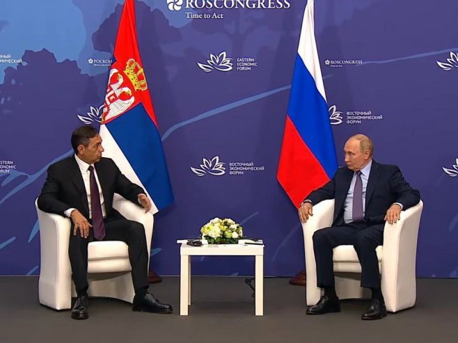 Вулин и Путин, Москва - Фото: Уступљена фотографија