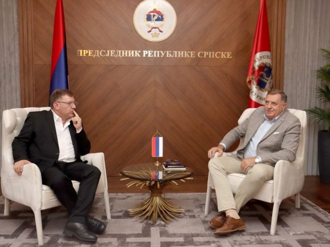 Милорад Додик и Јохан Кок (фото: x.com/MiloradDodik) Милорад Додик и Јохан Кок (фото: x.com/MiloradDodik) -