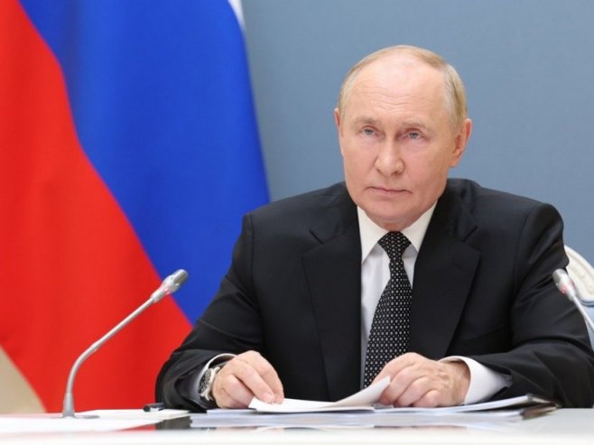 Владимир Путин (foto: EPA-EFE/ALEXANDER KAZAKOV/SPUTNIK/KREMLIN POOL MANDATORY CREDIT) Владимир Путин (foto: EPA-EFE/ALEXANDER KAZAKOV/SPUTNIK/KREMLIN POOL MANDATORY CREDIT) -