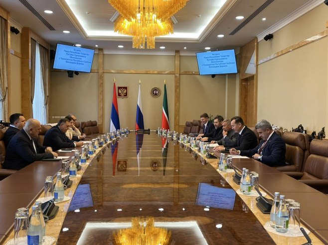 Додик са шефом Републике Татарстан Додик са шефом Републике Татарстан - Фото: РТРС