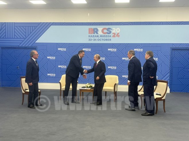 Милорад Додик и Владимир Путин Милорад Додик и Владимир Путин - Фото: РТРС