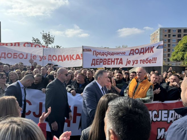 Милорад Додик у Сарајеву Милорад Додик у Сарајеву - Фото: РТРС
