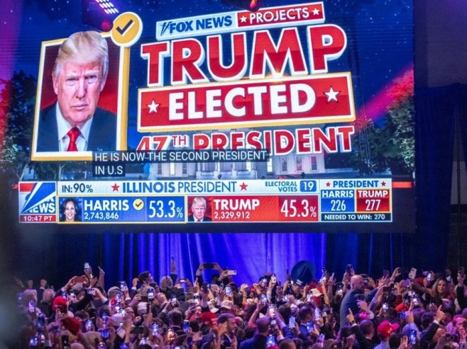 Побједа Трампа (Фото: EPA-EFE/CRISTOBAL HERRERA-ULASHKEVICH, илустрација) Побједа Трампа (Фото: EPA-EFE/CRISTOBAL HERRERA-ULASHKEVICH, илустрација) -