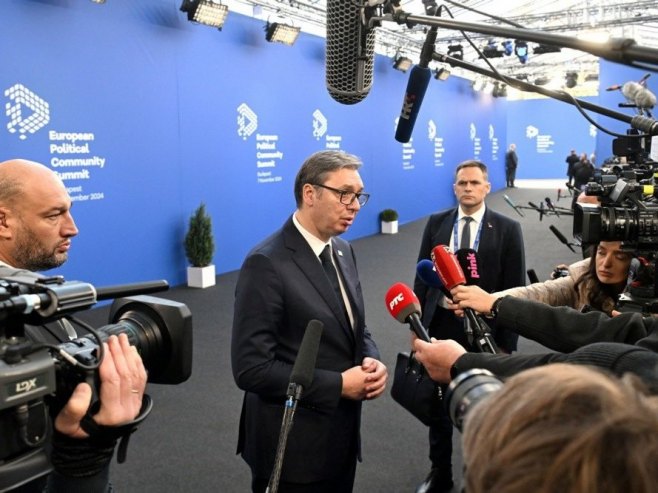 Александар Вучић (фото: EPA-EFE/SZILARD KOSZTICSAK HUNGARY OUT) Александар Вучић (фото: EPA-EFE/SZILARD KOSZTICSAK HUNGARY OUT) -