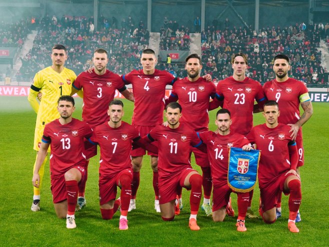 Репрезентација Србије у фудбалу (Фото: TANJUG/ VLADIMIR ŠPORČIĆ) Репрезентација Србије у фудбалу (Фото: TANJUG/ VLADIMIR ŠPORČIĆ) -