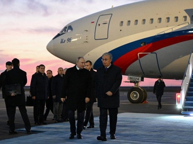 Путин у Казахстану (Фото: EPA-EFE/PAVEL BEDNYAKOV/SPUTNIK/KREMLIN / POOL MANDATORY CREDIT, илустрација) - 