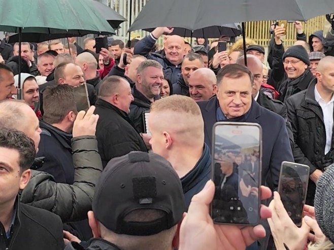 Милорад Додик испред Суда Милорад Додик испред Суда - Фото: РТРС