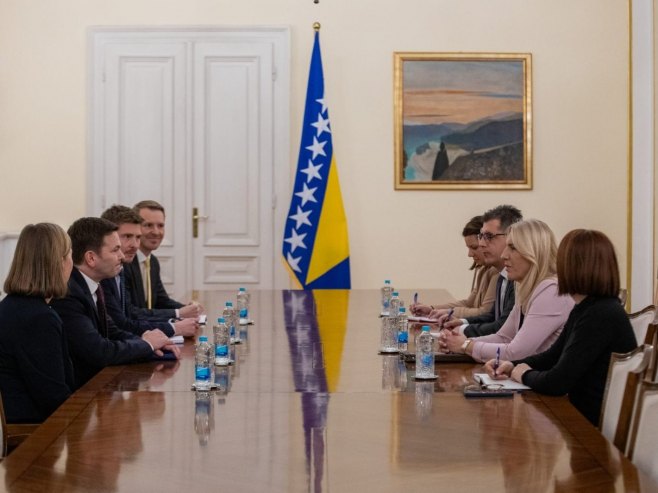 Жељка Цвијановић и Еирике Нестасу Матисен - Фото: Уступљена фотографија