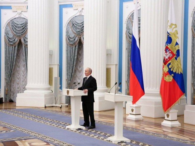 Владимир Путин (Фото: EPA-EFE/ALEXANDER KAZAKOV / SPUTNIK / KREMLIN / POOL MANDATORY CREDIT) - 