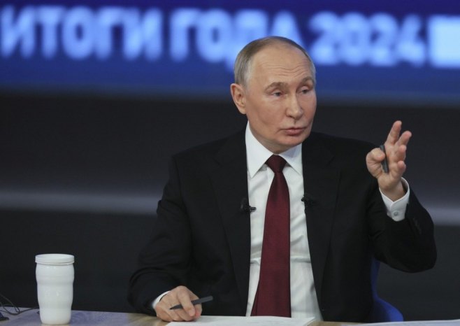 Владимир Путин (Фото: EPA-EFE/YURI KOCHETKOV, илустрација) - 