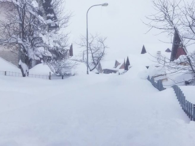 Сњежне падавине Сњежне падавине - Фото: РТРС