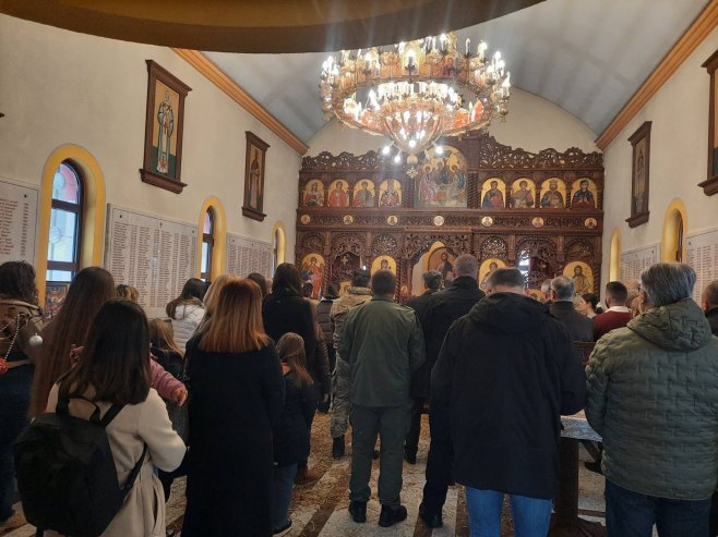 Литургија у Залужанима Литургија у Залужанима - Фото: РТРС