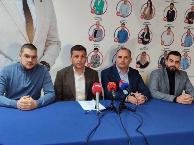 Небојша Вукановић, конференција за новинаре - Фото: РТРС