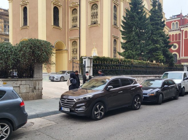 Улаз у зграду Митрополије у Сарајеву Улаз у зграду Митрополије у Сарајеву - Фото: СРНА