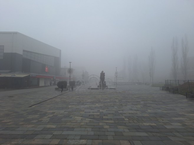 Врло нездрав ваздух у Сарајеву, због магле прекинута утакмица на Грбавици