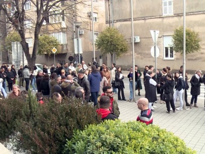 Требиње, протест грађана Требиње, протест грађана - Фото: РТРС