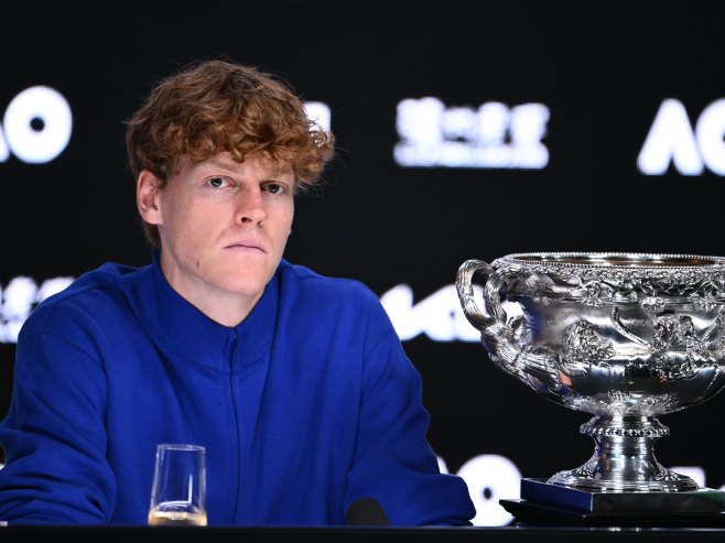 Јаник Синер (Фото: EPA-EFE/JOEL CARRETT AUSTRALIA AND NEW ZEALAND OUT) - 