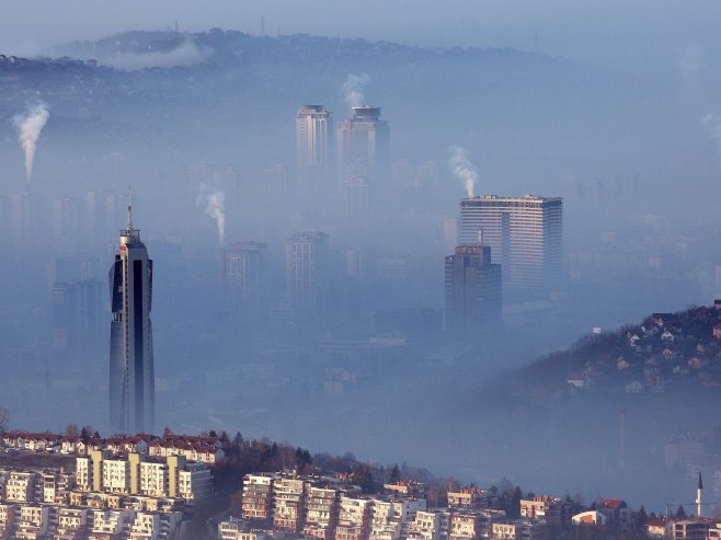 Сарајево - загађеност ваздуха (Фото: EPA-EFE/FEHIM DEMIR) Сарајево - загађеност ваздуха (Фото: EPA-EFE/FEHIM DEMIR) -