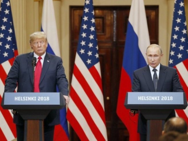 Трамп и Путин, архивска фотографија (фото: EPA-EFE/ANATOLY MALTSEV) Трамп и Путин, архивска фотографија (фото: EPA-EFE/ANATOLY MALTSEV) -