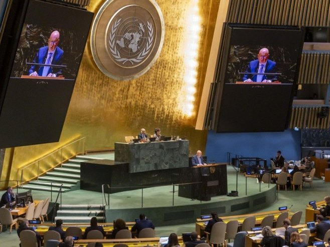 Генерална скупштина Уједињених нација (фото: EPA-EFE/SARAH YENESEL) Генерална скупштина Уједињених нација (фото: EPA-EFE/SARAH YENESEL) -