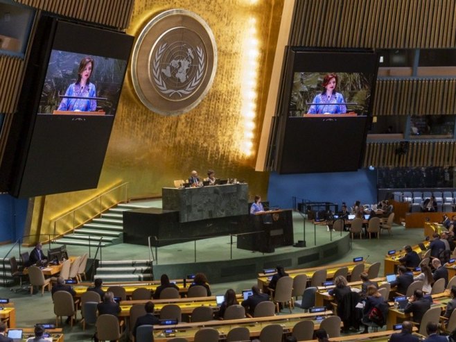 Генерална скупштина УН-а (Фото: EPA-EFE/SARAH YENESEL) - 