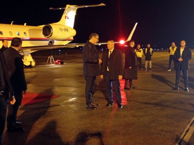 Вучић и Вишковић - Фото: РТРС