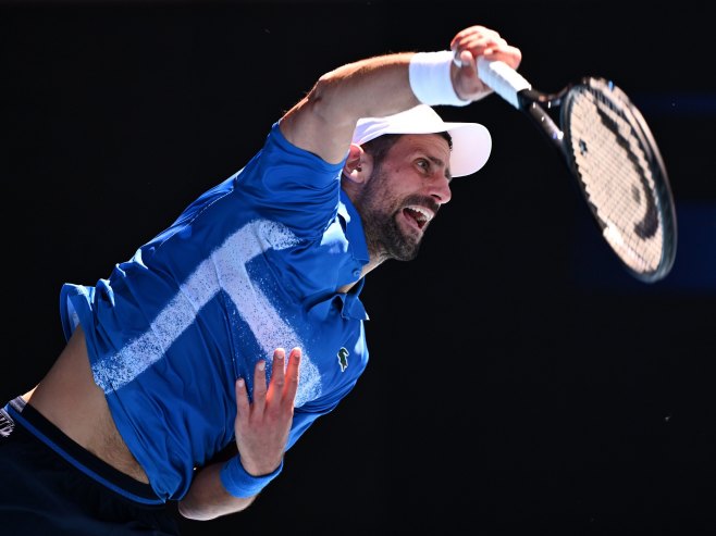 Новак Ђоковић (Фото: EPA-EFE/JAMES ROSS AUSTRALIA AND NEW ZEALAND OUT) - 