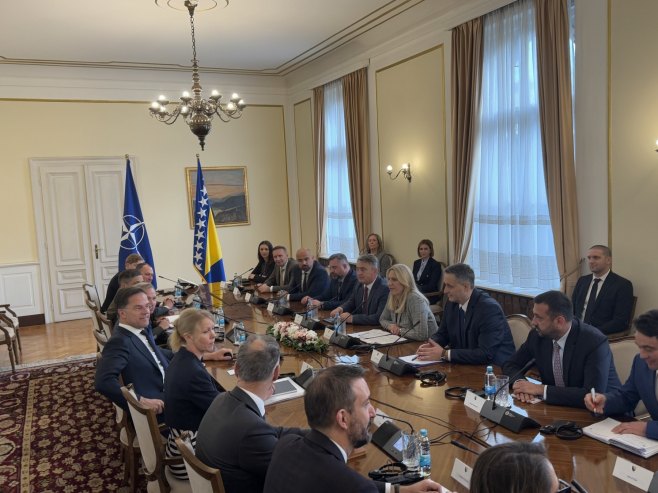 Марк Руте у Предсједништву БиХ Марк Руте у Предсједништву БиХ - Фото: Уступљена фотографија