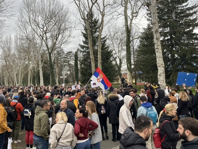 Протест подршке у Бањалуци Протест подршке у Бањалуци - Фото: РТРС