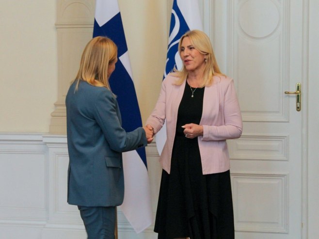 Жељка Цвијановић и Елина Валтонен Жељка Цвијановић и Елина Валтонен - Фото: Уступљена фотографија