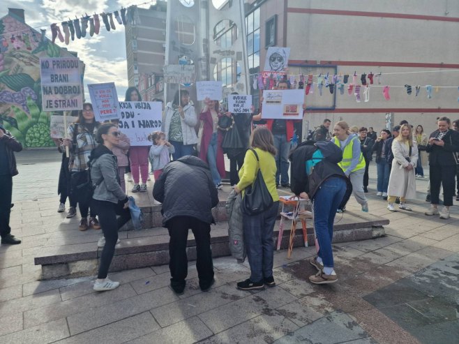 Протести у Приједору Протести у Приједору - Фото: РТРС