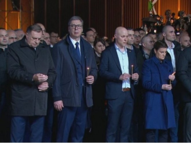 Додик, Вучић, Павловић и Брнабић Додик, Вучић, Павловић и Брнабић - Фото: РТРС