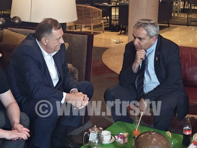 Milorad Dodik i Zeev Elkin (foto: RTRS)